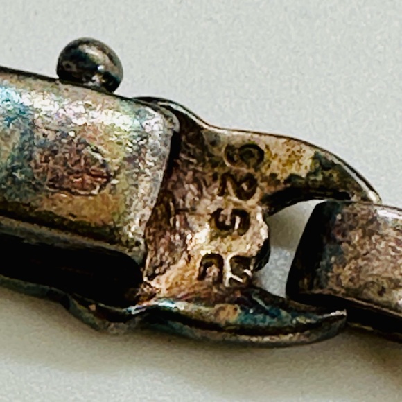 Vintage Silver Marcasite Bracelet - Picture 12 of 14